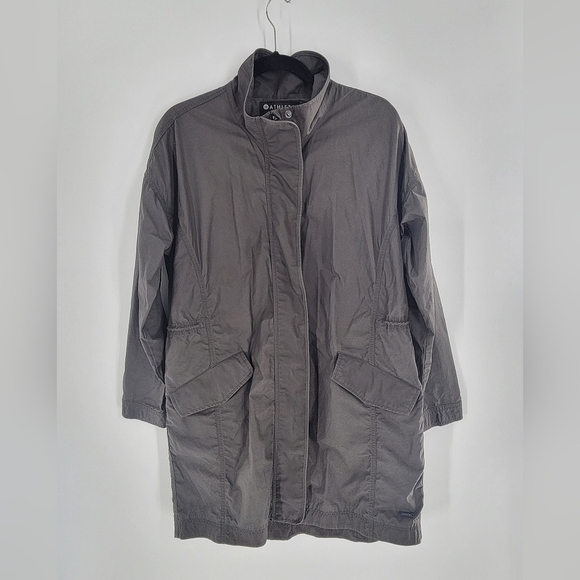 Athleta Rain Jacket Dark Green Size S - Picture 1 of 5